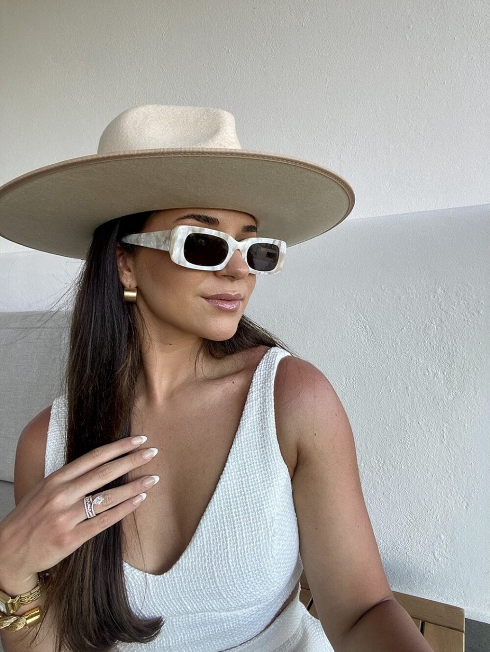 Rare DIFF Eye Wear Lauren London x Lotus Locs Sunglasses